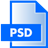 PSD File Extension Icon